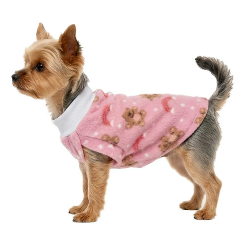 Kit 3 Roupa De Frio Para Cachorro Roupinha Pet Inverno Tam-01 Fêmea Casaco Soft Quentinho Blusa Cães Porte Pequeno e Filhote Jn Pet