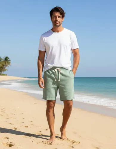Kit 3 Shorts Masculino Bermuda Linho Verão Envio Imediato