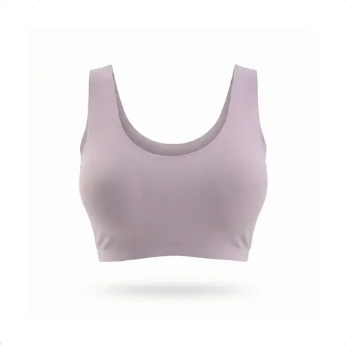 Kit 3 Top Regata Feminino Sem Costura Fitness Poliamida