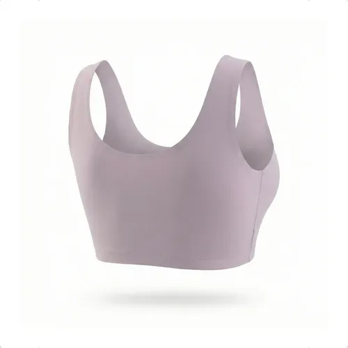 Kit 3 Top Regata Feminino Sem Costura Fitness Poliamida