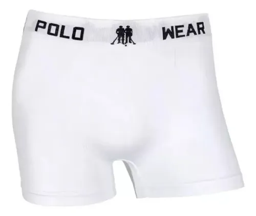 Kit 4 Cueca Boxer Masculino Polo Wear Sem Costura Original