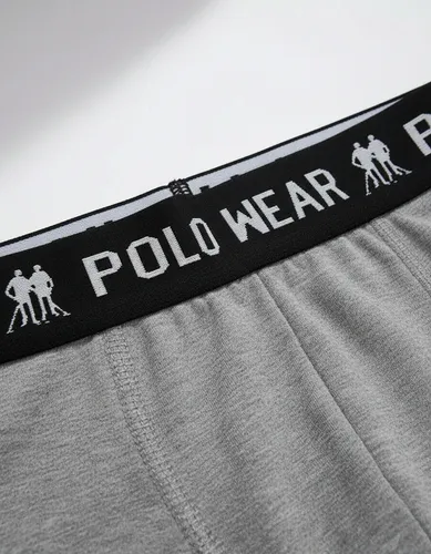 Kit 4 Cuecas Algodão Polo Wear Sortido