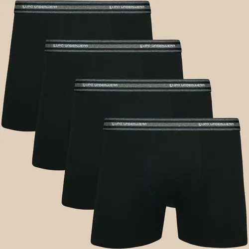 Kit 4 cuecas lupo boxer algodao box confortavel original