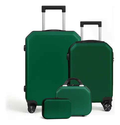 Kit 4 malas frasqueiras de viagem bordo e despacho m3