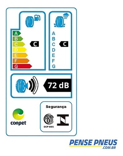 Kit 4 Pneus 205/55R16 Continental PowerContact 2 91V Aro 16