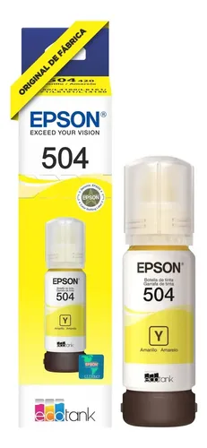 Kit 4 Tintas Original T504 L4150 L4160 L4260 L6270 L14150