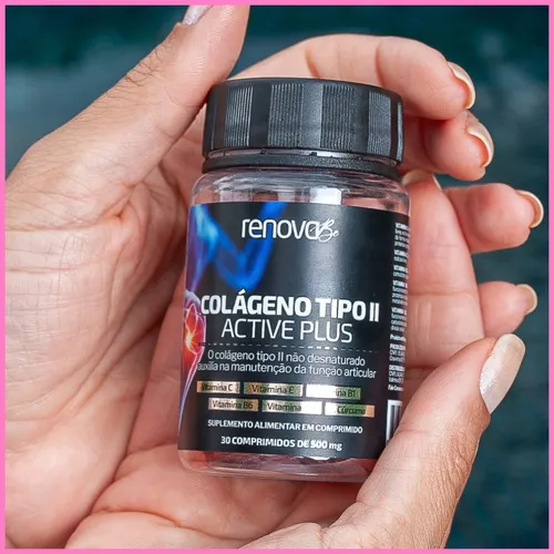Kit 4x Colágeno Tipo 2 Renova Be Vitaminas B1 B6 B12 Vit C E