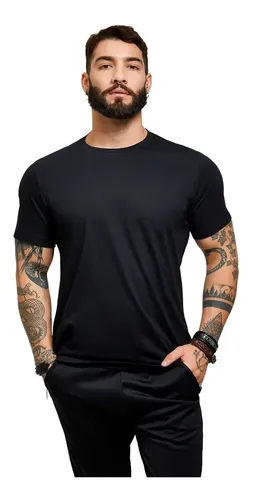 Kit 5 Camiseta Masculina 100% Algodão Basica Treino Esporte