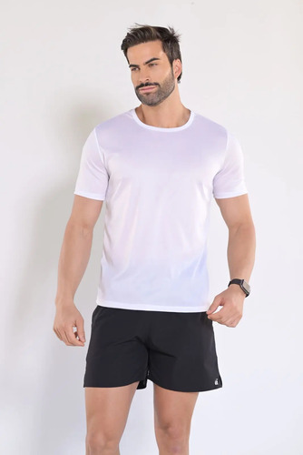 Kit 5 Camisetas Básicas Masculina Dry Fit Lisa Tradicional