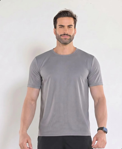 Kit 5 Camisetas Básicas Masculina Dry Fit Lisa Tradicional
