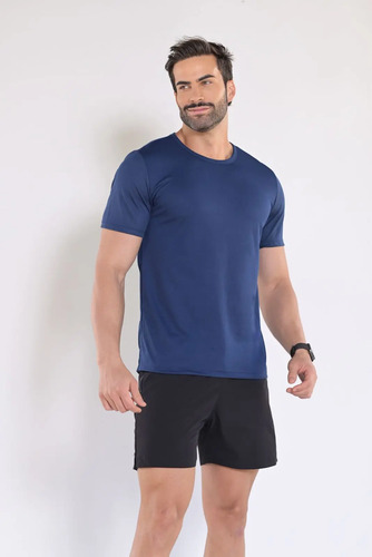 Kit 5 Camisetas Básicas Masculina Dry Fit Lisa Tradicional