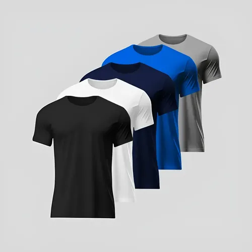 Kit 5 camisetas basicas masculina dry fit premium academia