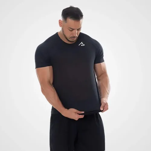 Kit 5 Camisetas Dry All Black Alpha