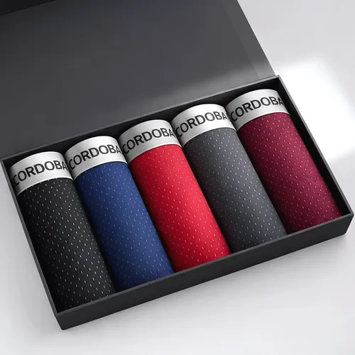 Kit 5 cuecas masculinas dry fit lisas variadas microfibra