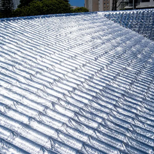 Kit 5 Manta Asfáltica Auto Adesiva Aluminizada 90cm X 10m
