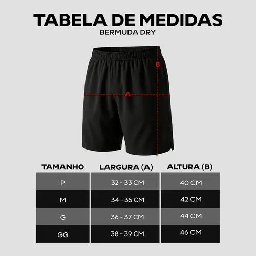 Kit 5 Peças All Black Dry 3 Camisetas E 2 Bermudas Alpha