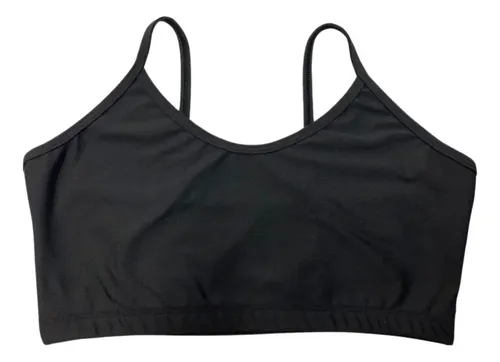 Kit 5 Tops Alcinha Sem Bojo Academia Fitness Roupas Feminina