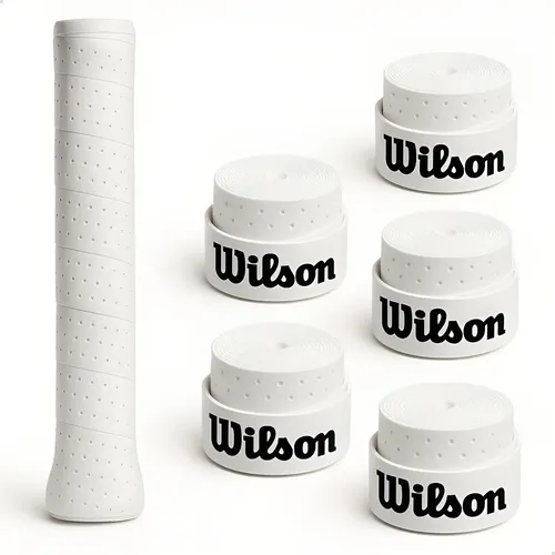 Kit 5 un overgrip raquete beach furado wilson env imediato