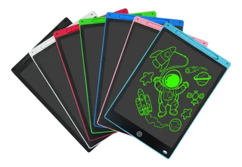 Kit 50 Lousas Mágicas Lcd 8.5 Polegadas Coloridas Infantil