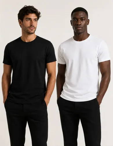 Kit 6 Camiseta Masculina Algodão Confort By Zaroc