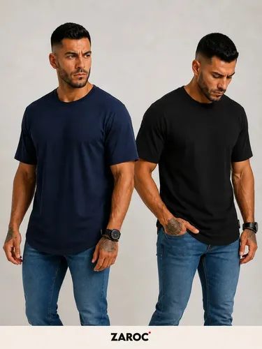 Kit 6 Camiseta Masculina Algodão Confort By Zaroc