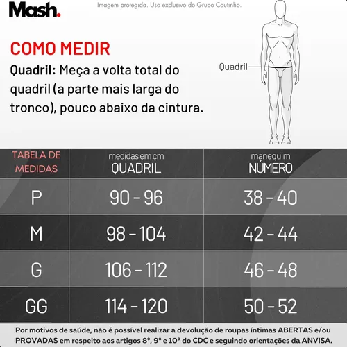 Kit 6 Cuecas Boxer Mash Poliamida Toque Gelado Sem Costura