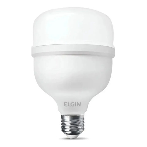 Kit 6 lampadas super bulbo alta potencia led 50w elgin cor 1