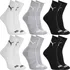 Kit 6 pares meias puma cano medio alto atoalhada original 1 1