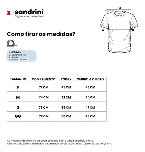 Kit 8 Camisas Sandrini Dry- Fit Masculina Caminhada Academia