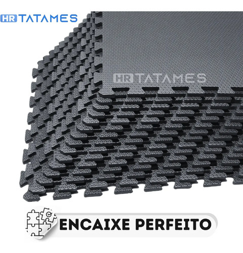 Kit 8 Placa Tatame Tapete Eva Borracha 10mm Piso Academia