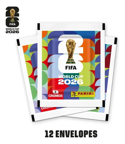 Kit 84 figurinhas do album copa do mundo 2026 oficial panini