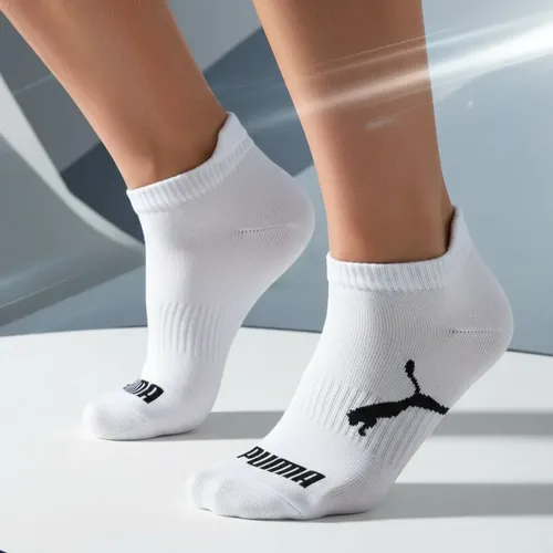 Kit 9 Pares Meias Puma Sapatilha Cano Baixo Algodão Original