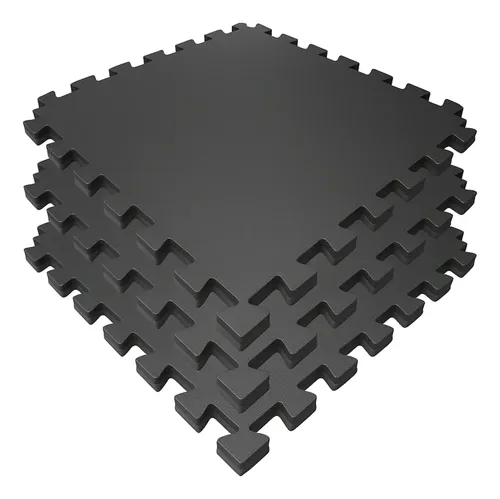 Kit 9 tapetes eva sedel tatame 1x1m 30mm piso bicolor