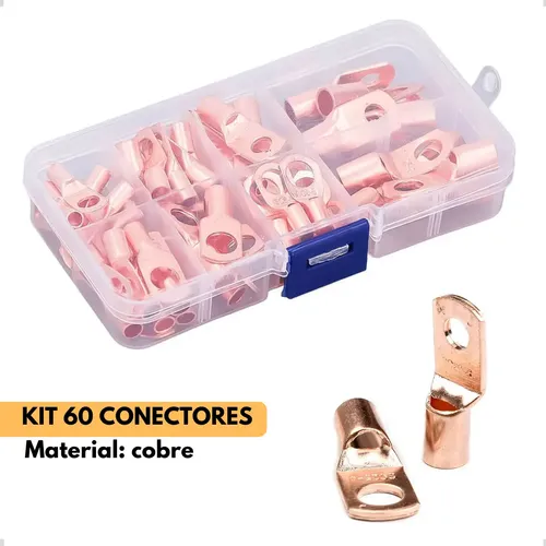 Kit Alicate Crimpar Olhal Compressão 6 Até 50mm + Terminais