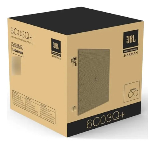 Kit Arandela Jbl + Amplificador Invisível Bluetooth 280w