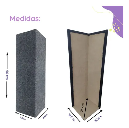 Kit Arranhador Para Gatos Protedor Canto 2un Sofá Cama Box