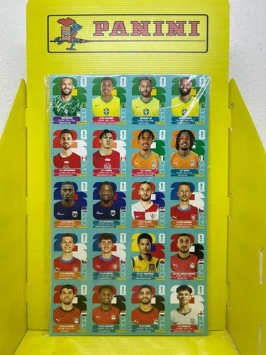 Kit Atualizado 120 Figurinhas Copa 2026 Neymar Endrick +fifa