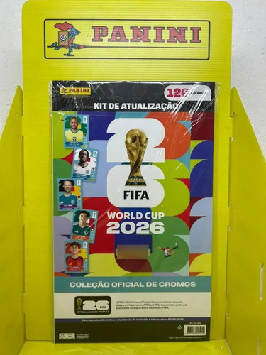 Kit Atualizado 120 Figurinhas Copa 2026 Neymar Endrick +fifa