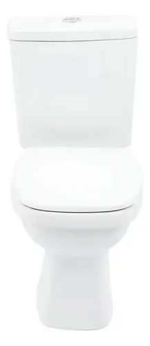 Kit Bacia Celite Com Caixa Acoplada Completo Like Branco