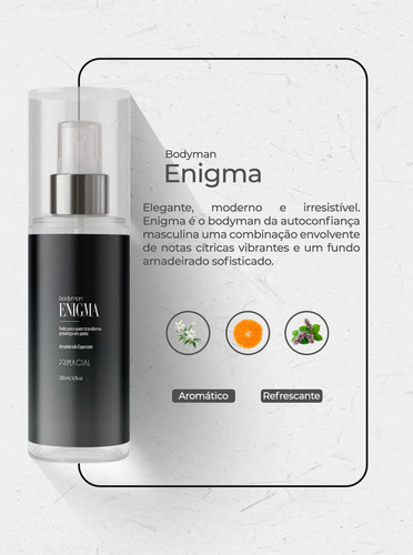 Kit Body Splash Masculino Adventus E Enigma 200ml