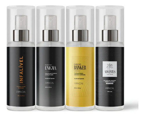 Kit body splash masculino infalivel enigma banker adventus 2