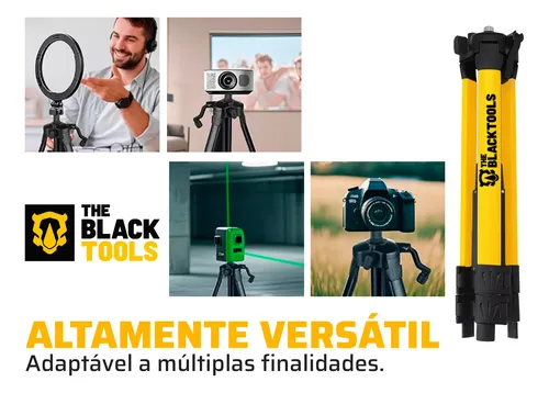 Kit Bosch Nível A Laser Verde Esquadro + Tripé Nível Laser