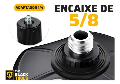 Kit Bosch Nível A Laser Verde Esquadro + Tripé Nível Laser