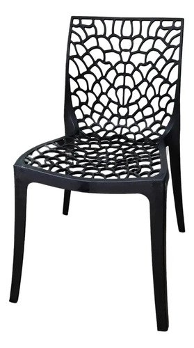 Kit C/ 10 Cadeiras Gruvyer Jantar Sala Area Gourmet Gruvyer Preto