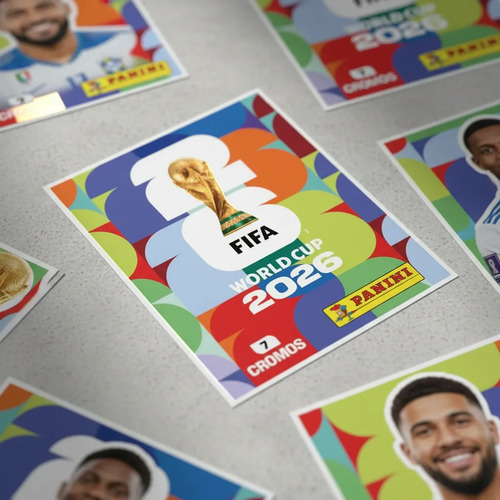 Kit C/ 100 Envelopes 3o Lote (700 Cromos) Copa Do Mundo 2026