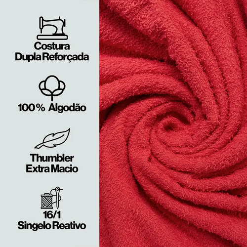 Kit C/ 4 Toalha De Banho Gigante 80 X 150 Cm Atacado + Softmax