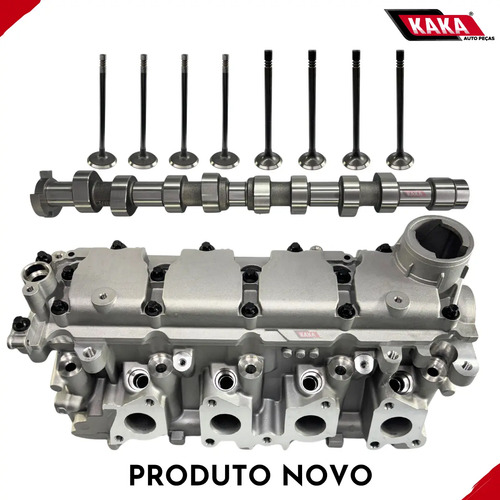 Kit Cabeçote Gol Fox Voyage 1.0 8v Ea111 C/ Eixo C/ Válvulas