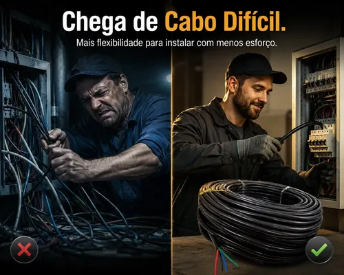 Kit Cabo Pp 4 X 1,5mm - Rolo 100 Metros