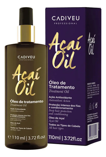 Kit Cadiveu Professional Açaí Oil 110 Extra (2 Unidades)