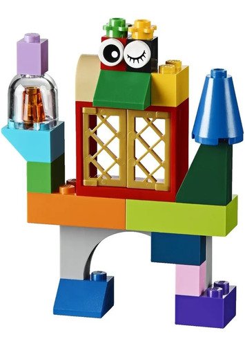 Kit Caixa Grande De Peças Criativas Classic 10698 Com 790 Peças Lego